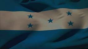 Animation of data processing over flag of honduras. Global patriotism and digital interface concept digitally generated video. - Powered by Shutterstock - Get 15% off with code: PIKWIZARD15