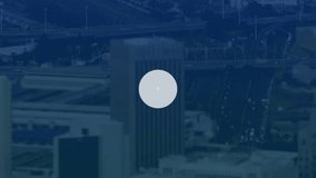 Animation of network of digital icons against interface with stock market data processing. Global economy and business networking technology concept - Powered by Shutterstock - Get 15% off with code: PIKWIZARD15