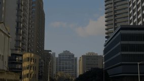 Animation of countdown over statistics and financial data processing with cityscape. Global business, finance, computing and data processing concept digitally generated video. - Powered by Shutterstock - Get 15% off with code: PIKWIZARD15