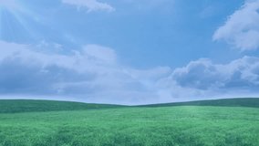 Animation of data processing over landscape. global connection, connections, data processing and digital interface concept digitally generated video. - Powered by Shutterstock - Get 15% off with code: PIKWIZARD15