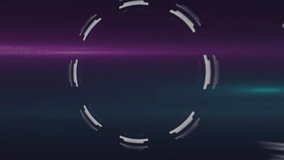 Animation of scope scanning scope scanning scope scanning and data processing on screen. Global digital interface technology and networking concept digitally generated video. - Powered by Shutterstock - Get 15% off with code: PIKWIZARD15