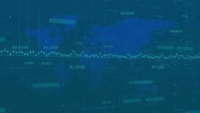 Animation of arrows over financial data processing. Global business, finances and digital interface concept digitally generated video. - Powered by Shutterstock - Get 15% off with code: PIKWIZARD15