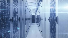 Animation of data processing over computer servers. Global finance, business, connections, computing and data processing concept digitally generated video. - Powered by Shutterstock - Get 15% off with code: PIKWIZARD15