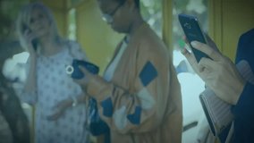 Animation of hacking text and data processing over asian businessman using smartphone. Global cyber security, connections, computing and data processing concept digitally generated video. - Powered by Shutterstock - Get 15% off with code: PIKWIZARD15