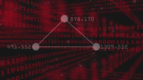 Animation of clock moving fast over binary coding. global computing, data processing and digital interface concept digitally generated video. - Powered by Shutterstock - Get 15% off with code: PIKWIZARD15