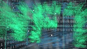 Animation of nft text over data processing on black background. Global technology, computing and digital interface concept digitally generated video. - Powered by Shutterstock - Get 15% off with code: PIKWIZARD15