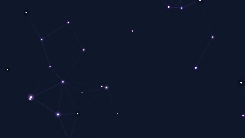 A dark blue night sky filled with numerous stars and constellations