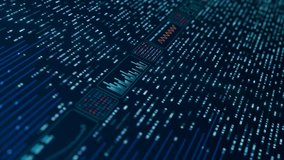 Big data, binary code, encryption, digital user interface, virtual reality concept. Futuristic, software configuration, data processing, technology, computer network. - Powered by Shutterstock - Get 15% off with code: PIKWIZARD15