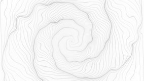 Abstract white grey flowing line motion background. Seamless looping animation - Powered by Shutterstock - Get 15% off with code: PIKWIZARD15