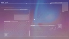 Animation of network of profile icons against interface with data processing. Computer interface and business networking technology concept - Powered by Shutterstock - Get 15% off with code: PIKWIZARD15