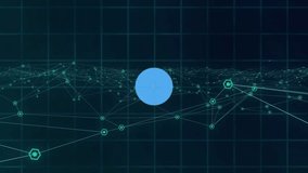 A global network of connections and technology, with people icons representing the users. Global connections network data processing and technology concept digitally generated video. - Powered by Shutterstock - Get 15% off with code: PIKWIZARD15