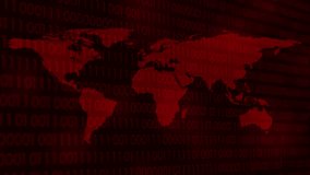 Dynamic network connectivity animation featuring energy level symbol integrated with global communication icons in red. - Powered by Shutterstock - Get 15% off with code: PIKWIZARD15