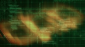 Animation of data processing over gamepad icon. Global business and digital interface concept digitally generated video. - Powered by Shutterstock - Get 15% off with code: PIKWIZARD15