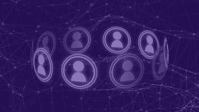 Animation of data processing and you win text over blue background. global business and digital interface concept digitally generated video. - Powered by Shutterstock - Get 15% off with code: PIKWIZARD15