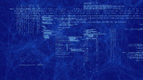 Animation of dna strand over data processing and grid. Global science identity digital interface technology and networking concept digitally generated video. - Powered by Shutterstock - Get 15% off with code: PIKWIZARD15