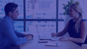 Financial data processing over financial data processing over financial data processing. Sports fitness and technology concept. - Powered by Shutterstock - Get 15% off with code: PIKWIZARD15