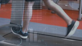 Animation of financial data processing over delivery man loading up car in warehouse. Sports fitness and data processing concept digitally generated video. - Powered by Shutterstock - Get 15% off with code: PIKWIZARD15