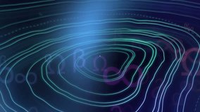 Animation of clock ticking over symbols and lines on dark background. Time, digital interface, communication, computing and data processing concept digitally generated video. - Powered by Shutterstock - Get 15% off with code: PIKWIZARD15