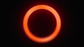 Abstract animated gradient ring with soft blur effect moving vertically from top to bottom in seamless loop, combined with subtle noise texture on a dark background for modern motion design. - Powered by Shutterstock - Get 15% off with code: PIKWIZARD15