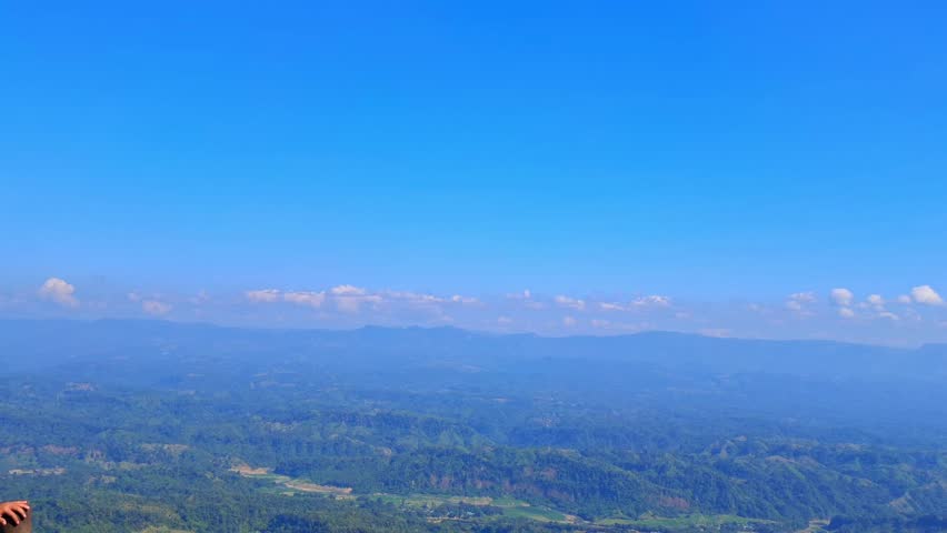 Mountain Valley Landscape View video