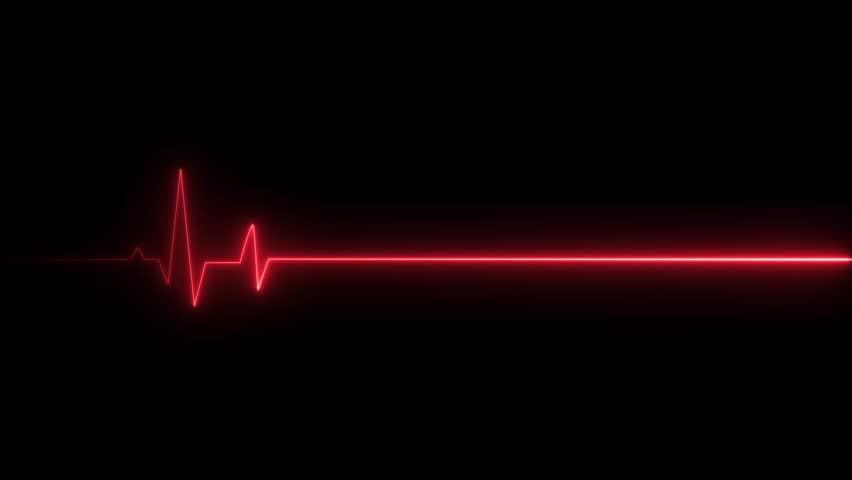 Abstract Heart rate monitor line icon on transparent background.Heart rate pulse rhythm line icon. ECG or EKG beat pulse line icon