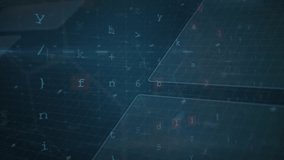 Animation of covid cell over data processing. Global connections digital interface technology and networking concept digitally generated video. - Powered by Shutterstock - Get 15% off with code: PIKWIZARD15