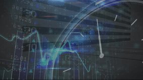 This video is a conceptual animation of a digital clock, data processing, and financial statistics over a world map. The video warns against online fraud and encourages viewers to be vigilant when - Powered by Shutterstock - Get 15% off with code: PIKWIZARD15