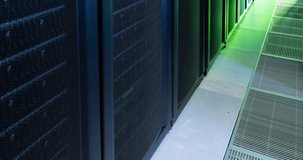Animation of chemical data processing over computer servers. Global science, medicine, connections, computing and data processing concept digitally generated video. - Powered by Shutterstock - Get 15% off with code: PIKWIZARD15