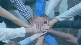 Animation of icons and data processing over diverse business people. global business, data processing and digital interface concept digitally generated video. - Powered by Shutterstock - Get 15% off with code: PIKWIZARD15