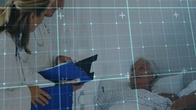 Animation of data processing over african american male soccer player. Global medicine science and data processing concept digitally generated video. - Powered by Shutterstock - Get 15% off with code: PIKWIZARD15