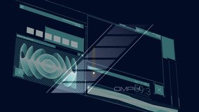 Animation of digital brain over data processing and scope scanning. Global technology, computing and digital interface concept digitally generated video. - Powered by Shutterstock - Get 15% off with code: PIKWIZARD15