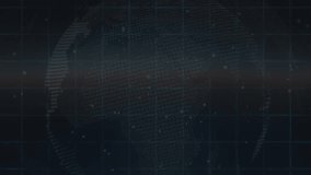 Animation of nft text over globe and data processing. Global technology, computing and digital interface concept digitally generated video. - Powered by Shutterstock - Get 15% off with code: PIKWIZARD15