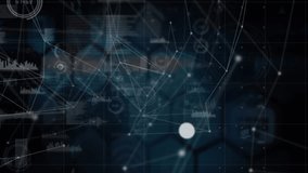 Network of profile icons and music networks scope networks scope scanning vr music networks. Global communication network and data sharing concept digitally generated video. - Powered by Shutterstock - Get 15% off with code: PIKWIZARD15