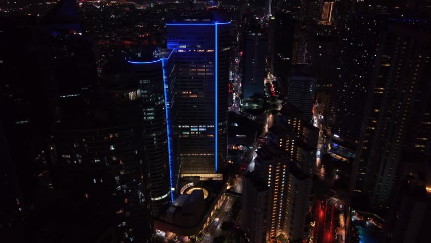 Stunning aerial slow-motion cinematography showcasing Manila