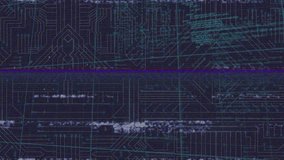 Animation of network of connections over data processing. Global business and digital interface concept digitally generated video. - Powered by Shutterstock - Get 15% off with code: PIKWIZARD15