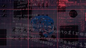 Animation of data processing and brain over computing board. Global technology and digital interface concept digitally generated video. - Powered by Shutterstock - Get 15% off with code: PIKWIZARD15