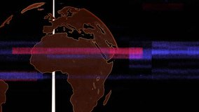 Animation of gamepad icon over globe. Global business and digital interface concept digitally generated video. - Powered by Shutterstock - Get 15% off with code: PIKWIZARD15