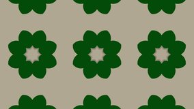 Seamless loop animated abstract colorful floral pattern with geometric shapes. psychedelic decorative motion. - Powered by Shutterstock - Get 15% off with code: PIKWIZARD15