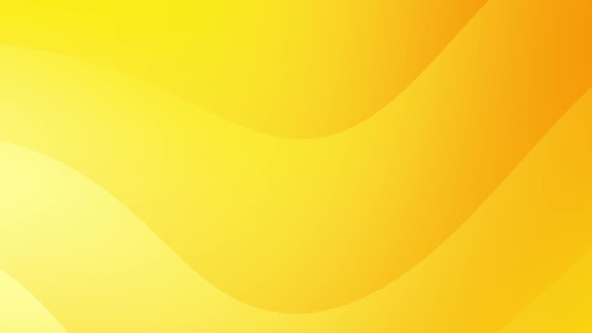 Abstarct yellow wave motion seamless looping 4k animated background