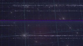 Animation of green grid and particles forming dna helix over processing green data on black. Global science and digital interface concept digitally generated video. - Powered by Shutterstock - Get 15% off with code: PIKWIZARD15