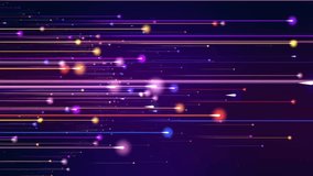 Futuristic high speed data transfer with colorful light trails and particles, 5G fiber optic network concept - Powered by Shutterstock - Get 15% off with code: PIKWIZARD15