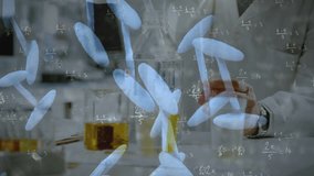 Animation of falling numbers and security shield over man using smartwatch. Global business digital interface technology and networking concept digitally generated video. - Powered by Shutterstock - Get 15% off with code: PIKWIZARD15