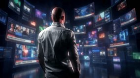 Analyzing Digital Media, Examining Interconnected Screens And Data For Audience Insights Analysis - Powered by Shutterstock - Get 15% off with code: PIKWIZARD15