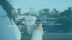 Animation of data processing over caucasian woman using smartphone. global business, finances, connections and digital interface concept digitally generated video. - Powered by Shutterstock - Get 15% off with code: PIKWIZARD15