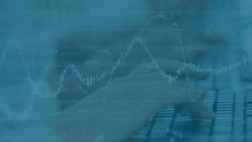 Animation of dollar symbol filing up over financial data processing and people typing on keyboards. Global economy and business technology concept - Powered by Shutterstock - Get 15% off with code: PIKWIZARD15