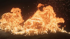 Fire Overlay Effect Burning Ring Flames - Powered by Shutterstock - Get 15% off with code: PIKWIZARD15