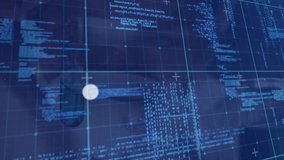 Animation of network of connections over data processing. Global business and digital interface concept digitally generated video. - Powered by Shutterstock - Get 15% off with code: PIKWIZARD15