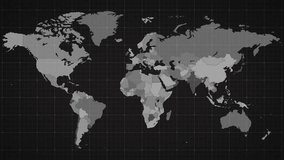Animation of covid cells over world map and bacground. Global covid pandemic concept digitally generated video. - Powered by Shutterstock - Get 15% off with code: PIKWIZARD15
