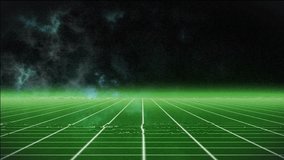 Animation of high score text over shapes. Social media and digital interface concept digitally generated video. - Powered by Shutterstock - Get 15% off with code: PIKWIZARD15