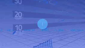 Statistics being processed online, with arrows indicating the flow of data. Global connections data processing and digital interface concept digitally generated video. - Powered by Shutterstock - Get 15% off with code: PIKWIZARD15